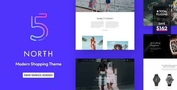 North Responsive WooCommerce Theme