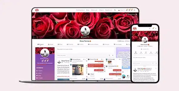 PeepSo Gecko Wordpress Theme