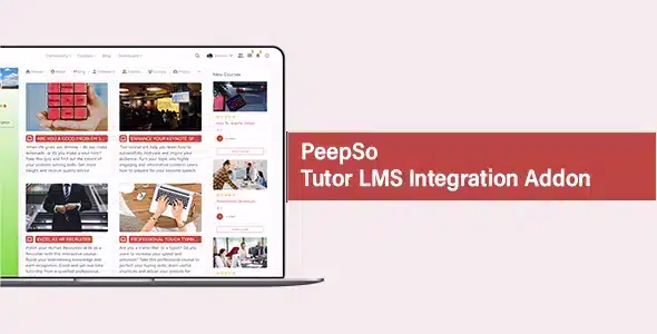 PeepSo Tutor LMS Integration Addon