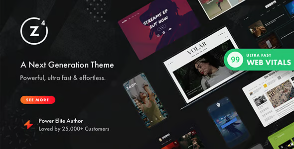Zeen Next Generation Magazine Theme