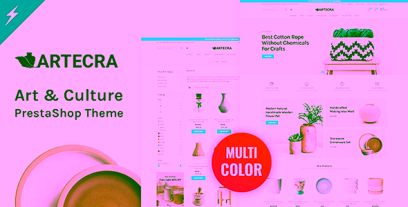 Artecra Art Culture Decor and Handicrafts Prestashop Theme