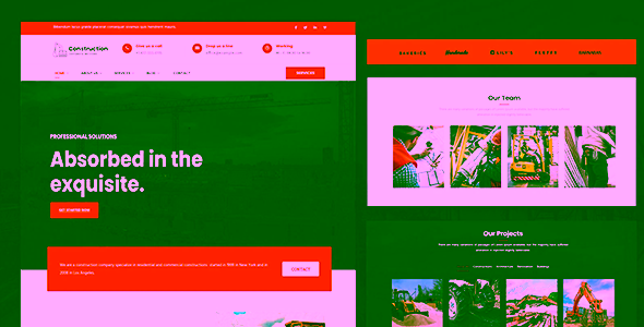 Constru Construction Building Industry Joomla Template