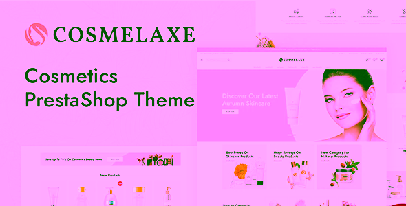 Cosmelaxe Cosmetics and Beauty Shop PrestaShop Theme