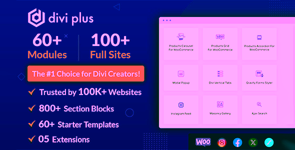Divi Plus Wordpress Plugin