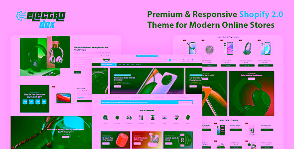 Electrodox A High-Performance Shopify Theme