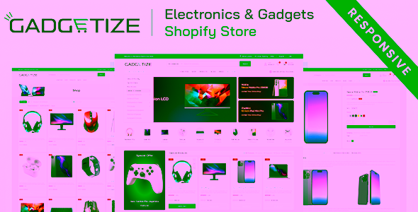 Gadgetize Computer Gadgets Shopify Theme
