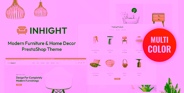 InHight Furniture and Home Decor PrestaShop Theme