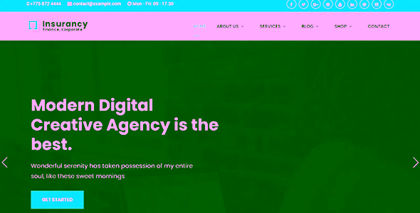 Insurancy Insurance Business Joomla Template