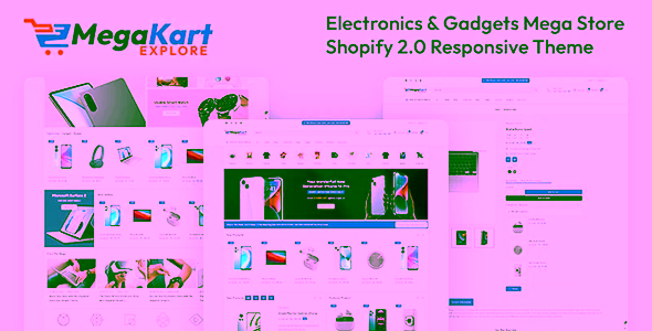 Megakart Electronics and Gadget Shopify Theme