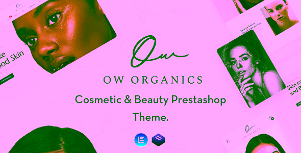 Organic Elementor Cosmetics Spa Prestashop Theme