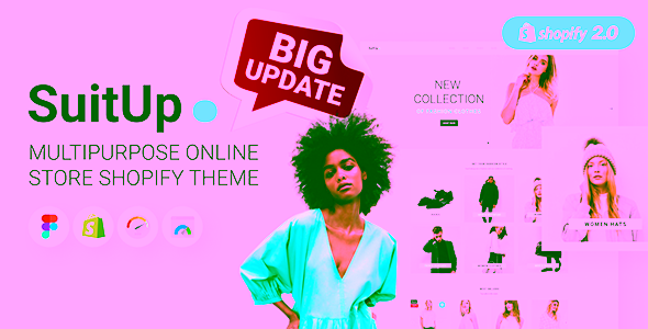 SuitUP Multipurpose Online Store Shopify Theme