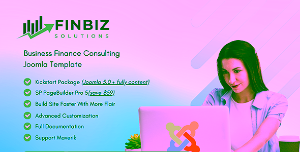 FinBiz Business Finance Consulting Joomla Template