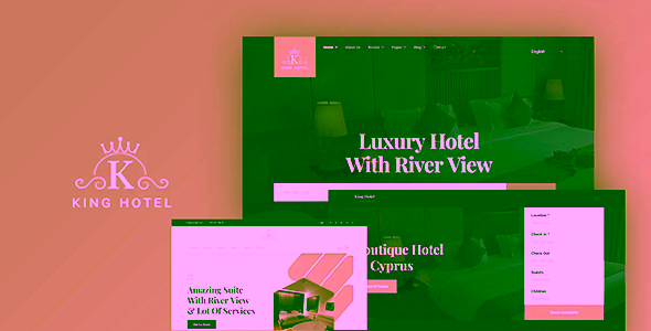 KingGO Hotel Booking Joomla Template
