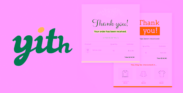 YITH Custom Thank You Page for WooCommerce