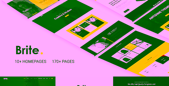 Brite Responsive Business Joomla Template