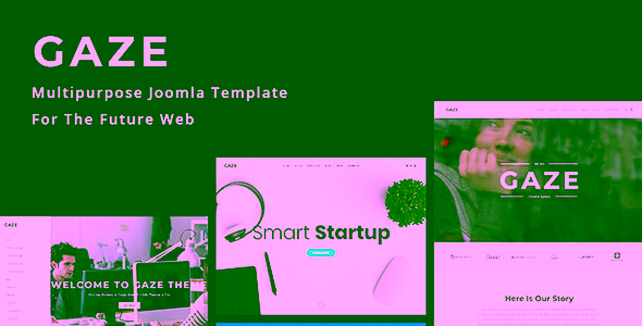 Gaze Premium Business Joomla Template