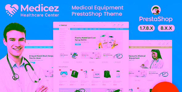 Medicez Medical Drug and Pharmacy PrestaShop Theme
