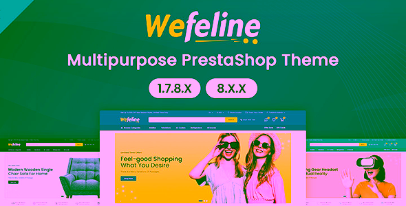 Wefeline Electronics and Multipurpose PrestaShop Theme