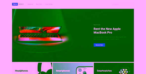 YOOTheme Tech Space WordPress Theme