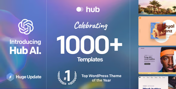 Hub Multipurpose WordPress Theme