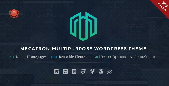 Megatron MultiPurpose WordPress Theme