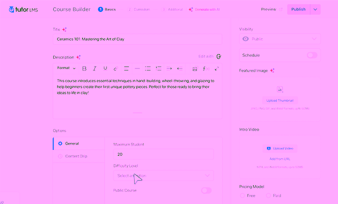 Tutor LMS PRo WordPress Plugin 01
