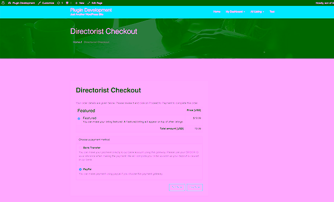 Directorist PayPal Payment Gateway 03