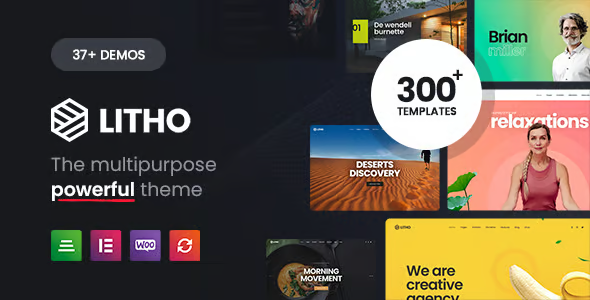 Litho Multipurpose Elementor Theme