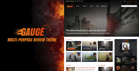 Gauge Multi-Purpose Review Theme