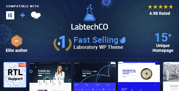 LabtechCO Laboratory and Science Research Theme
