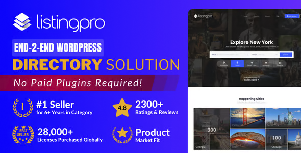 ListingPro Directory WordPress Theme