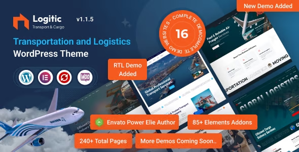 Logitic Transportation and Logistics Theme