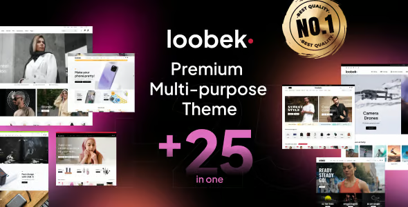 Loobek Elementor WooCommerce Theme