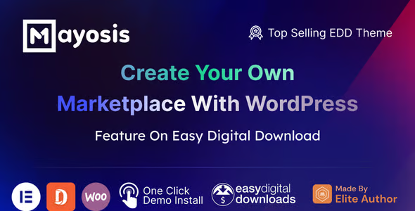 Mayosis Digital Marketplace Theme