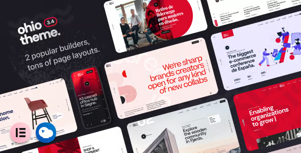 Ohio Creative Portfolio and Agency Theme