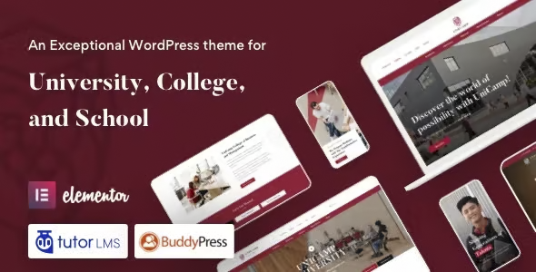 Unicamp University and College WordPress Theme