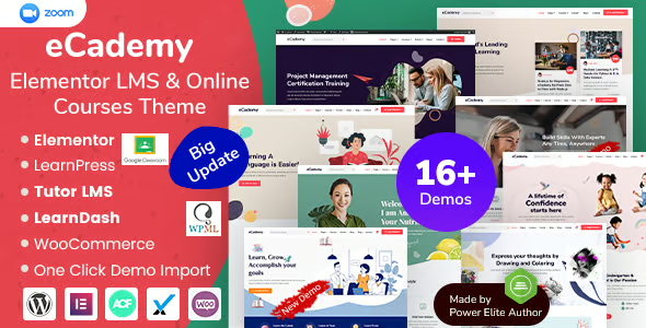 eCademy Education LMS and Online Training Courses