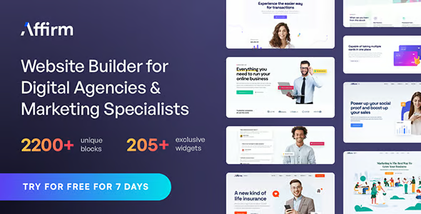 Affirm Marketing and Digital Agency Theme
