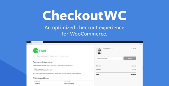Checkout for WooCommerce Checkoutwc