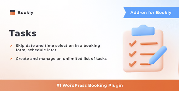 Bookly Tasks Addon