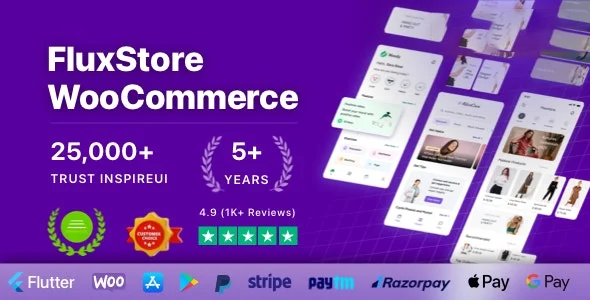 Fluxstore WooCommerce Flutter E-commerce Full App